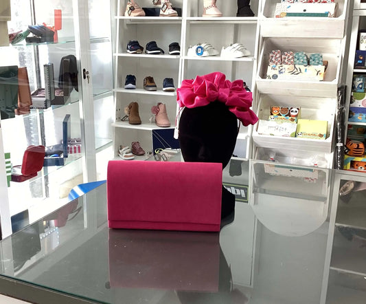 Elegant Wedding Hat and Bag Set Bitu Gift Shop