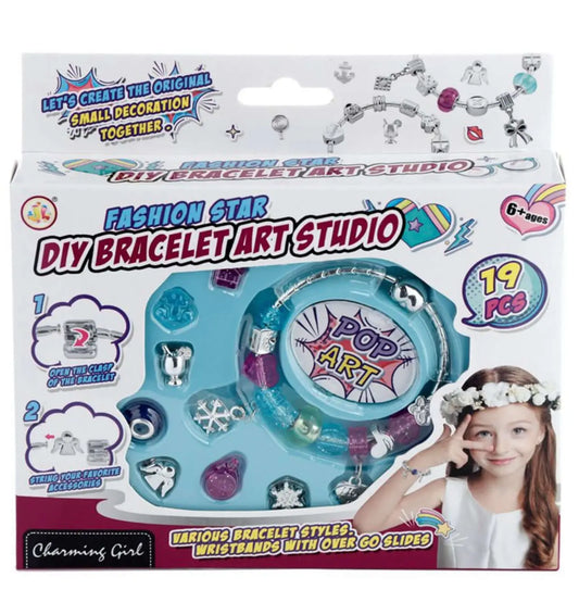 Little Girl DIY Charm Bracelet Set Bitu Gift Shop