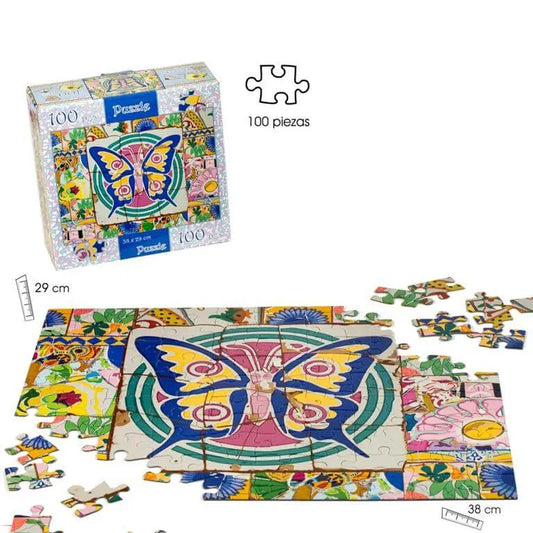 MOSAIC PUZZLE 100 PIECES Bitu Gift Shop