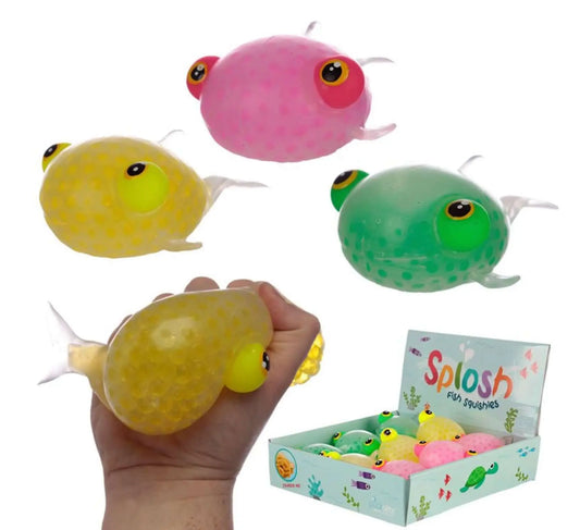 Splosh Squeezy Beads Fish Toy Bitu Gift Shop