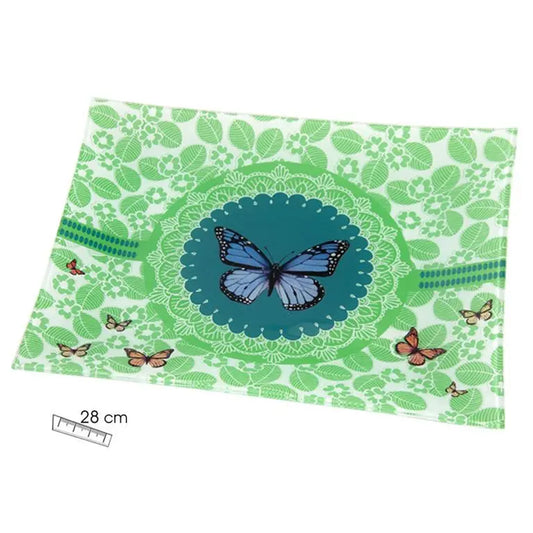 BUTTERFLY TRAY 28 X 23 CM Bitu Gift Shop