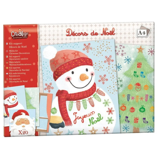 Kit Holder 20 Sheets Christmas Decorations HFE Bitu Gift Shop