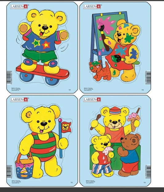 Teddy bears puzzle Bitu Gift Shop