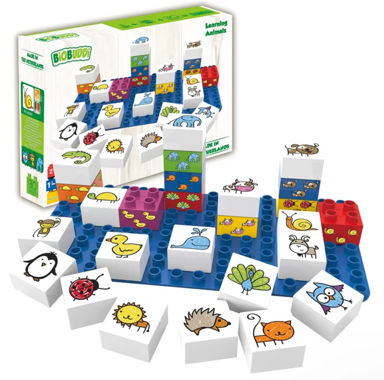 Animals 27 Pieces + Base Bitu Gift Shop