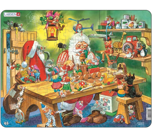 Puzzle Santa's Workshop Bitu Gift Shop