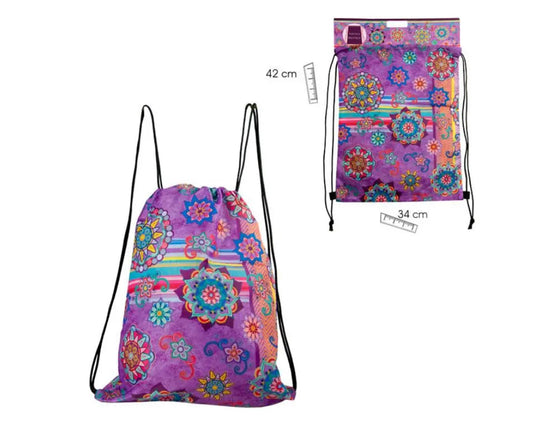 BOLSA MOCHILA MANDALAS Bitu Gift Shop