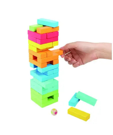 JUEGO TORRE COLORES DADO Bitu Gift Shop