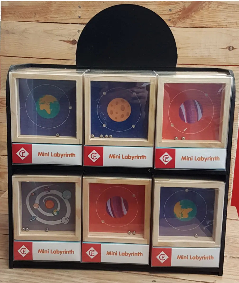 PUZLE LABERINTO MINI PLANETAS Bitu Gift Shop