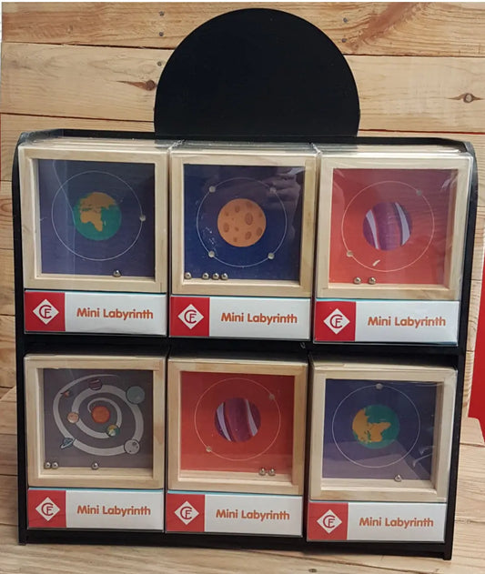 PUZLE LABERINTO MINI PLANETAS Bitu Gift Shop
