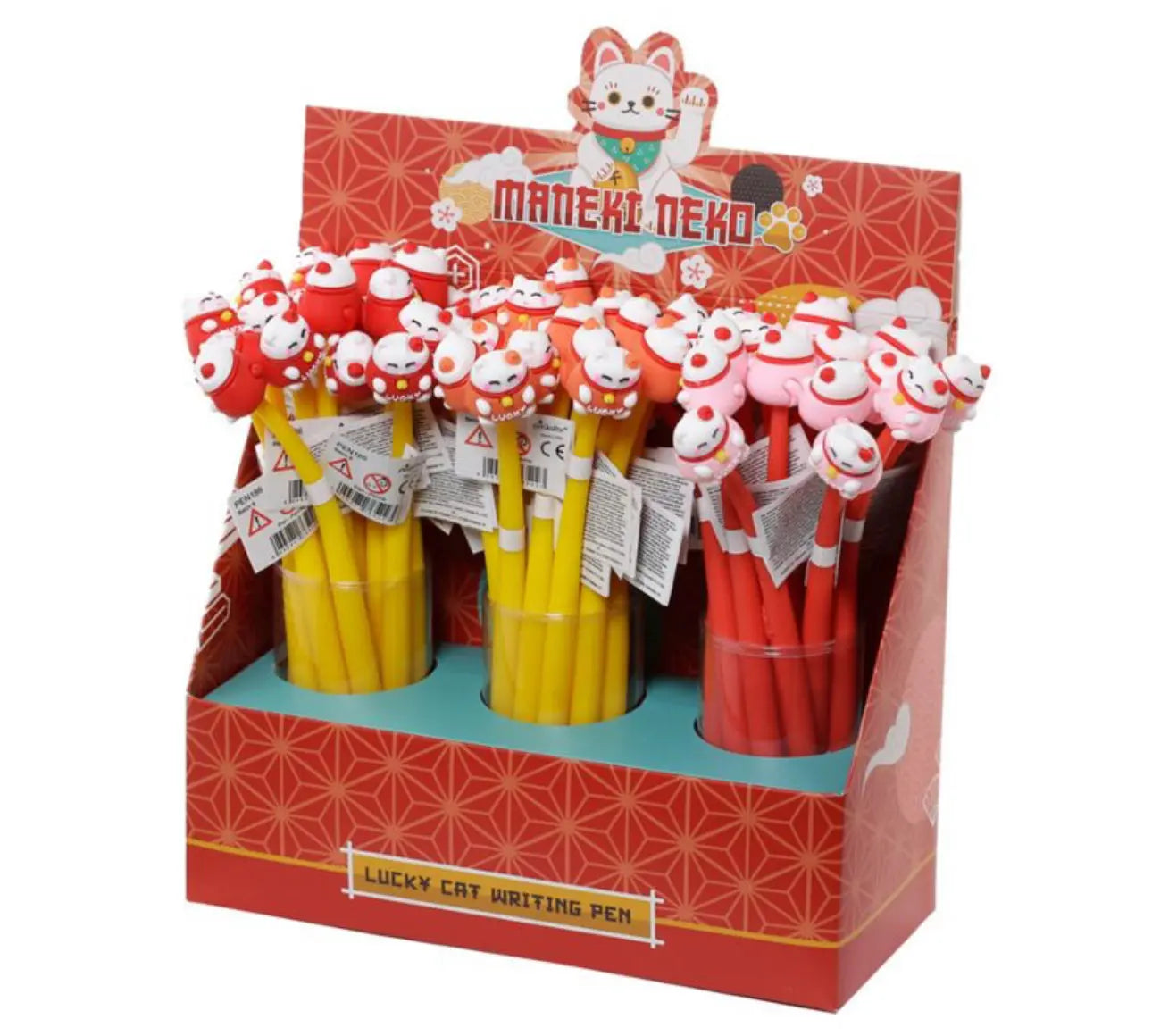Bolígrafo de Punta Fina Gato Maneki Neko Bitu Gift Shop