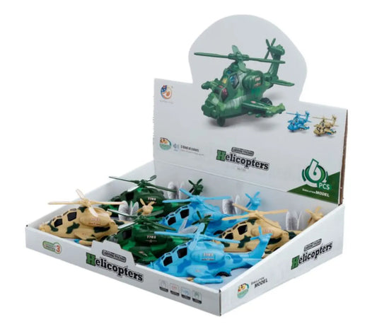 Coche de Juguete de Propulsión Helicóptero Bitu Gift Shop