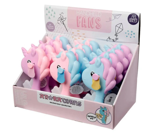 Ventilador Potátil Unicornio Adoracorn Bitu Gift Shop