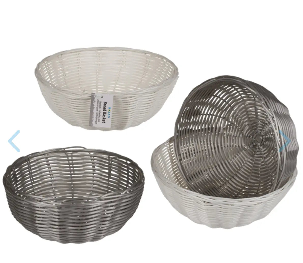 Plastic bread basket, approx. 20 x 8 Bitu Gift Shop