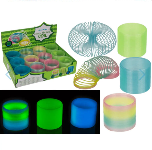 Coil, glows in the dark, Bitu Gift Shop