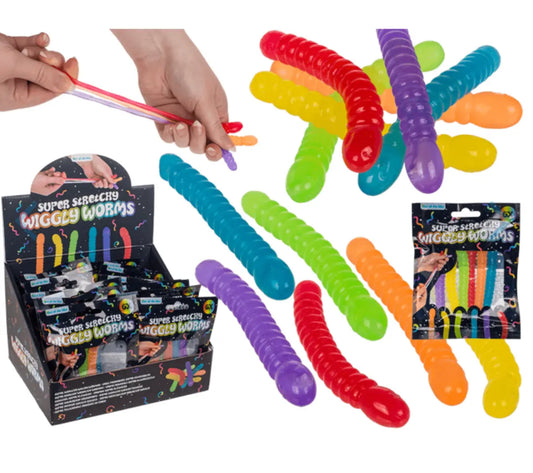 Super Stretchy Wiggly Worms Bitu Gift Shop