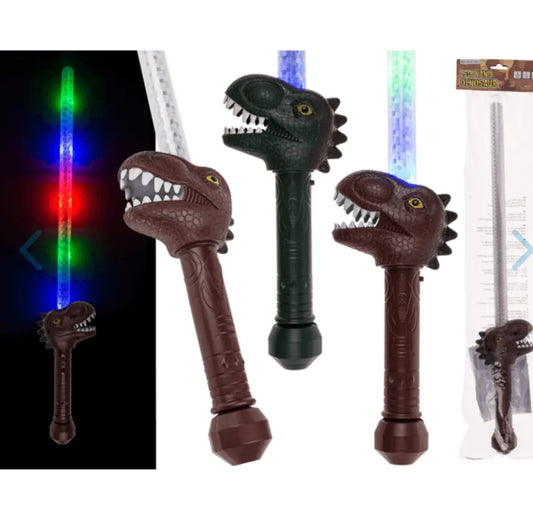 Roaring LED Dinosaur Wand Bitu Gift Shop