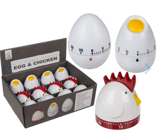 Egg &amp; Chicken Plastic Timer Bitu Gift Shop