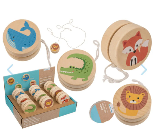 Wooden Yoyo, animal Bitu Gift Shop