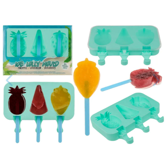 Ice mould, Pineapple/Strawberry/Watermelon Bitu Gift Shop