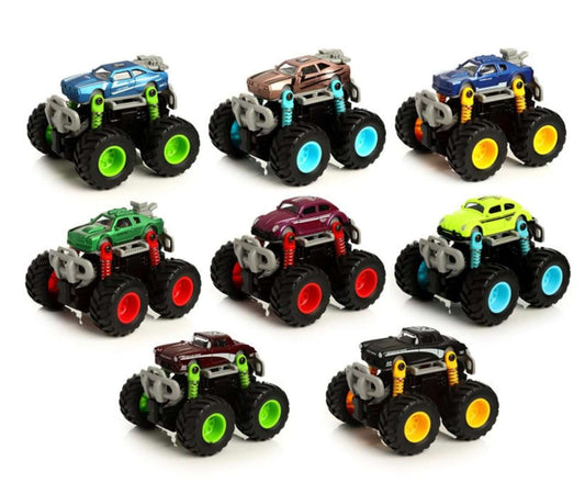 Monster Trucks Friction Pull Back/Push Forward Action Toy